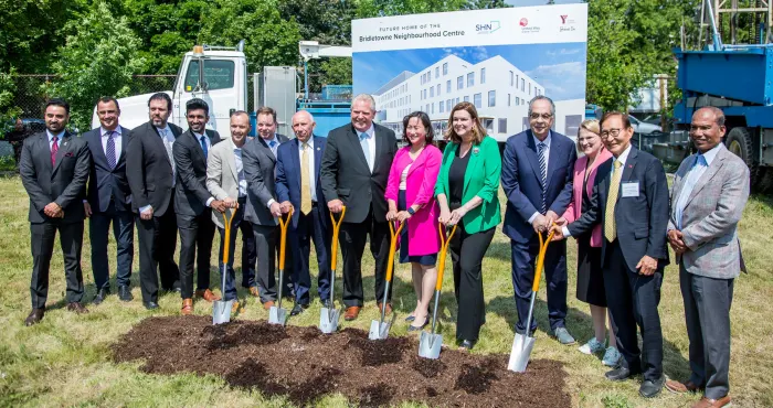 Breaking Ground on the new Bridletowne Neighbourhood Centre