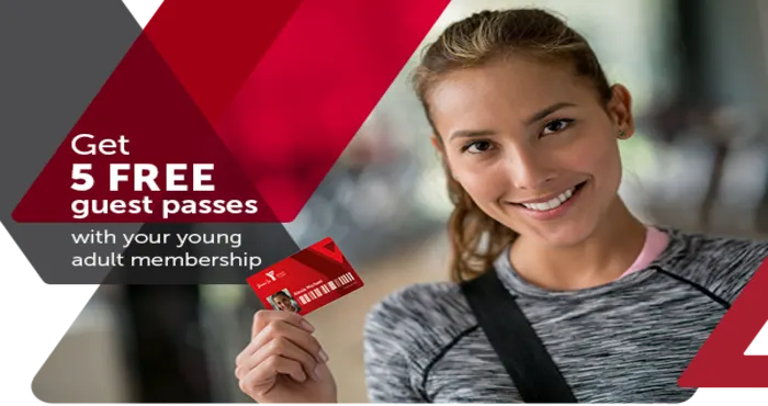 New lower price + 5 free passes: Young Adult Memberships at Central Y just got better