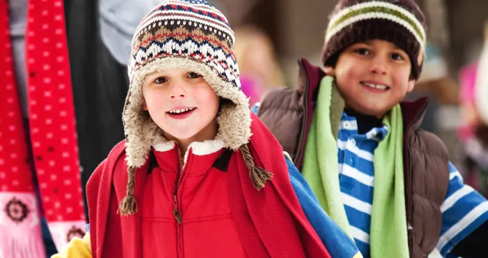 Winter wonderland at YMCA Pine Crest Family Camp