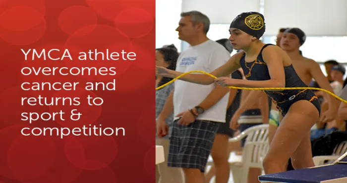 YMCA athlete overcomes cancer and returns to compete