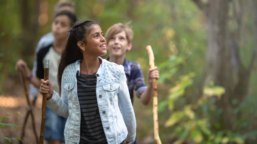 kids Hiking