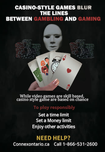 Poster for Gambling Awareness